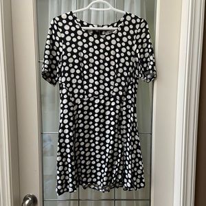 Black and white Barreds dress, size medium.
